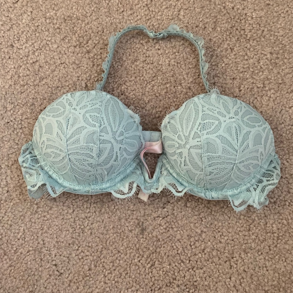 pink push-up bra